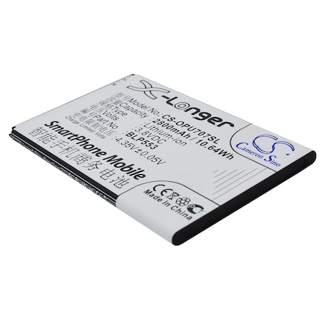 Bsc Preferred Oppo U2S U707 U707T Mobile Phone Replacement Battery CS-OPU707SL